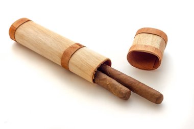 Küba purosu closeup görünümü