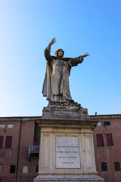 Stad Van Ferrara Italië — Stockfoto