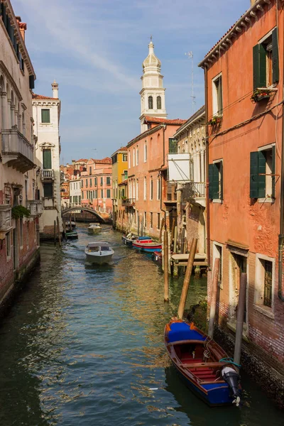 Venedig Venedig Kanal Ansicht — Stockfoto