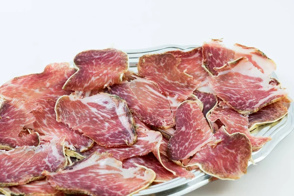 Italian Salami Called Coppa — Stock Photo, Image
