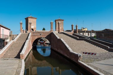 Şehir Comacchio İtalya