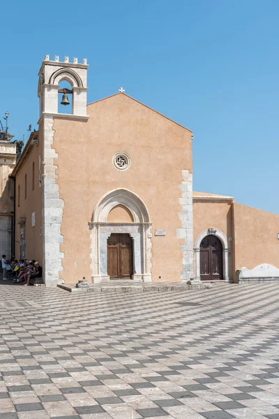 Taormina Sicilya İtalya — Stok fotoğraf