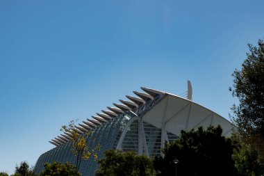 Valencia'da güzel tipik binalar