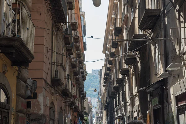 Crumbling Building in Naples Italy