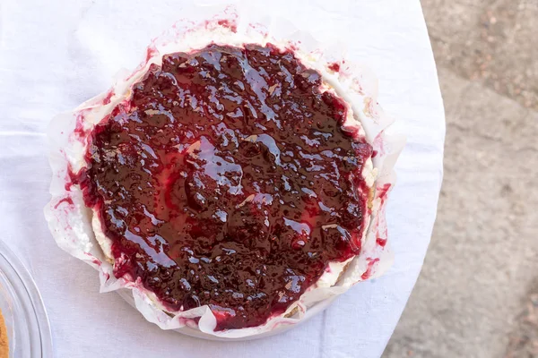 Semifreddo con vista a bayas —  Fotos de Stock