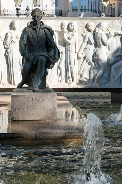 Mooie typische gebouwen in Valencia — Stockfoto