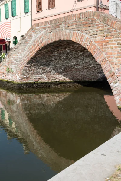 Stadt comacchio in italien — Stockfoto