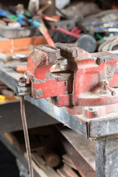 Strumenti e strumenti di lavoro utilizzati — Foto Stock