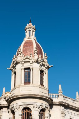 Valencia'da güzel tipik binalar