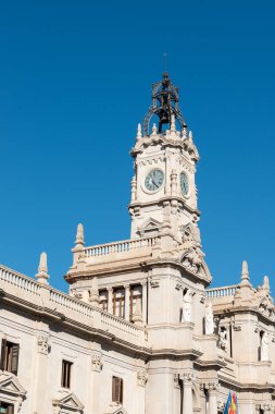 Valencia'da güzel tipik binalar