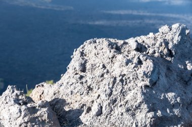 Etna manzarası Catania Sicilya İtalya
