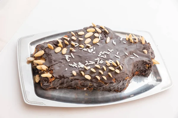 Pomba de Páscoa de chocolate caseiro — Fotografia de Stock