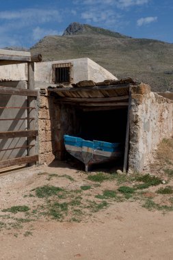 Sicilya 'nın muhteşem manzaraları (San Vito lo Capo)