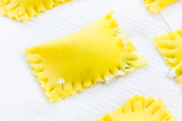 Italiano saboroso recheado Ravioli — Fotografia de Stock