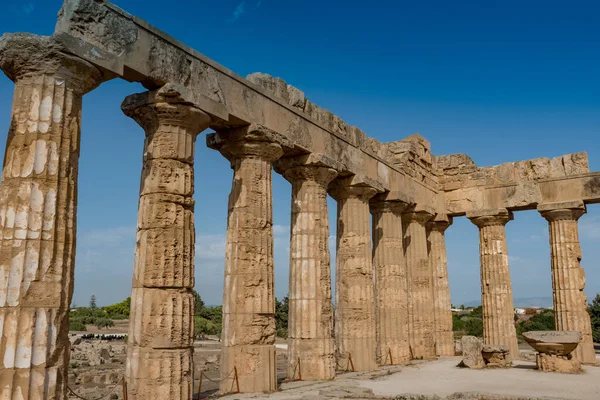 Tempio di Selinunte in Sicilia — Foto Stock