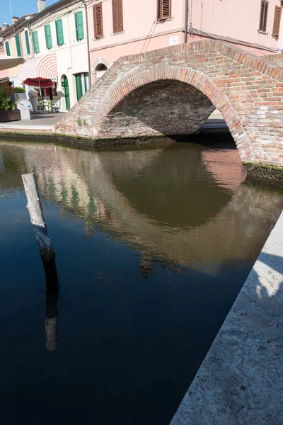 이탈리아에서 Comacchio의 도시 — 스톡 사진