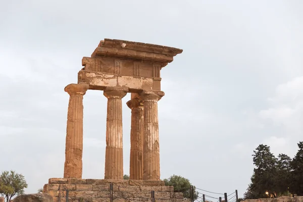 Valley of the temples Sicily — Stock Photo, Image