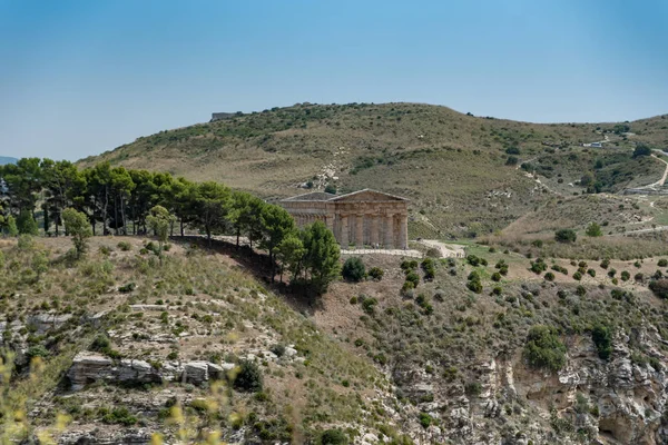 Templo de Segesta na Sicília — Fotografia de Stock