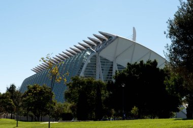 Valencia'da güzel tipik binalar
