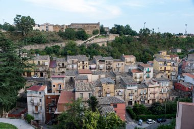 Piazza Armerina Sicilya manzarası