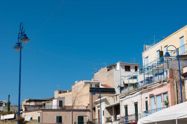 Sicilyalı binalar görünümü Crumbling