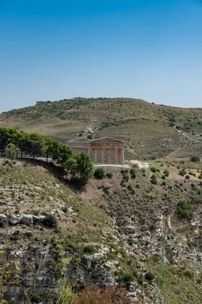 Tempio di Segesta in Sicilia — Foto Stock