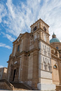 Piazza Armerina Sicilya manzarası