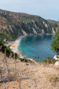 Petani plajı, Kefalonia, Yunanistan