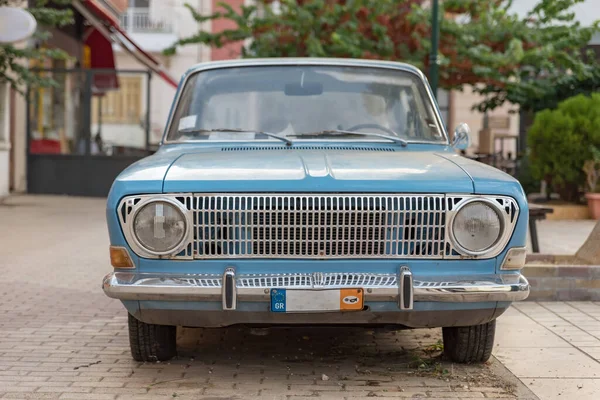 Vista Frontal Del Coche Vintage — Foto de Stock