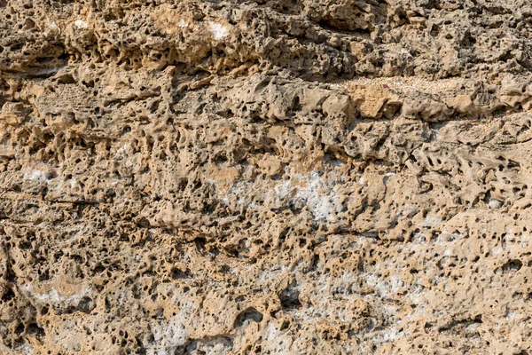 Βράχος Των Παραλιών Της Κεφαλονιάς Στην Ελλάδα — Φωτογραφία Αρχείου