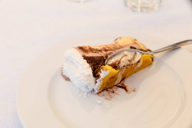 Dondurmalı pasta manzarası