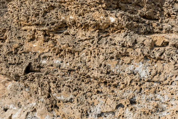 Βράχος Των Παραλιών Της Κεφαλονιάς Στην Ελλάδα — Φωτογραφία Αρχείου