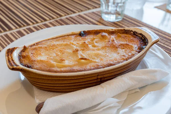 Geleneksel Yunan Yemeği Pastizio — Stok fotoğraf