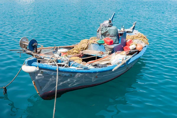 Yunanistan Kefalonia Adasında Balıkçı Teknesi — Stok fotoğraf