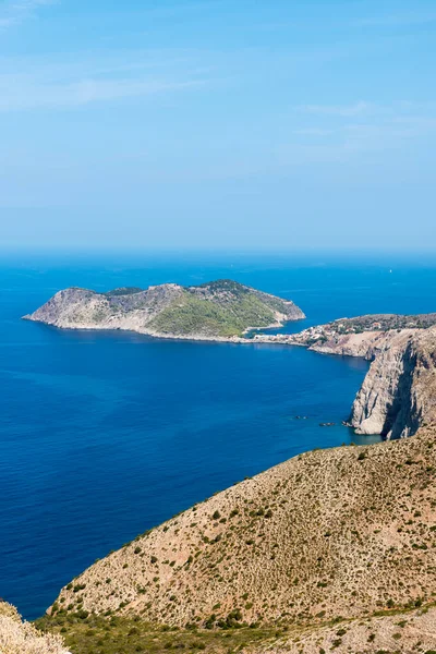 Jagged Coast Island Kefalonia — Stock Photo, Image