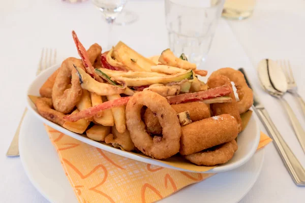 Fried Vegetable Close — Stock Photo, Image