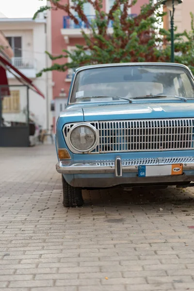 Vista Frontal Del Coche Vintage — Foto de Stock