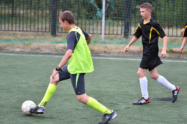 Orenburg Rússia Julho 2017 Ano Meninos Jogam Futebol Torneio City — Fotografia de Stock
