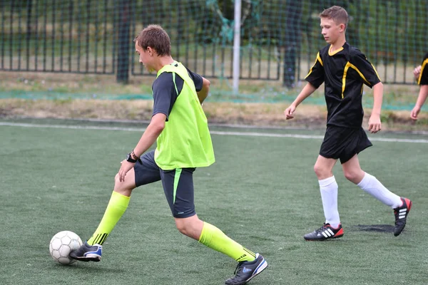 Orenburg Rusko Července 2017 Rok Kluky Hrát Fotbal City Turnaj — Stock fotografie