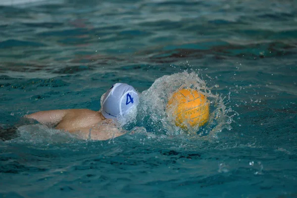 Orenburg Rusia Mayo 2017 Años Los Niños Juegan Waterpolo Los —  Fotos de Stock