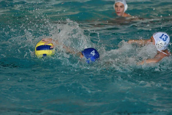 Orenburg, Rusya Federasyonu - ebilmek 4, 2017 yıl: çocuklar su topu şehir su topu turnuvasında oynamak