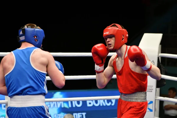 Orenburg Rússia Maio 2017 Ano Meninos Boxeadores Competem Campeonato Rússia — Fotografia de Stock