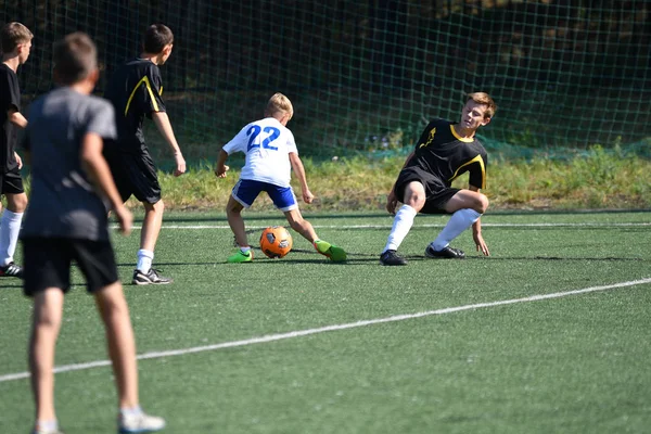 Orenburg, Rusya Federasyonu - 18 Ağustos 2017 yıl: çocuklar futbol mini futbol turnuvası şehir 