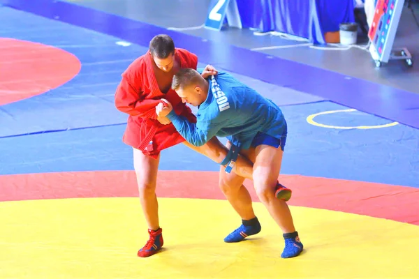 Orenburg Rússia Outubro 2016 Competições Meninos Autodefesa Sem Armas Campeonato — Fotografia de Stock