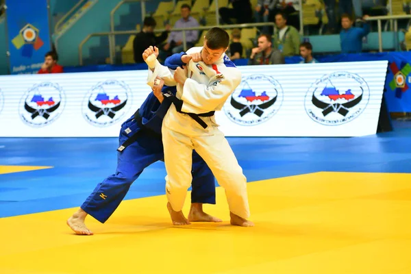 Orenburg Federacja Rosyjska Maja Roku 2018 Chłopcy Konkurować Judo Puchar — Zdjęcie stockowe