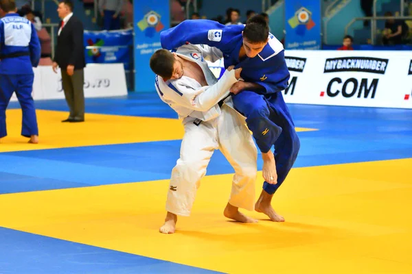 Orenburg Rusia Mayo 2018 Los Niños Compiten Judo Por Copa —  Fotos de Stock