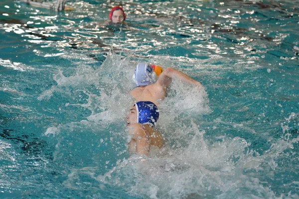 Orenburg Rússia Maio 2017 Anos Meninos Jogam Pólo Aquático Torneio — Fotografia de Stock