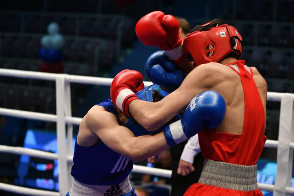 Orenburg Russie Mai 2017 Année Les Boxeurs Garçons Participent Championnat — Photo