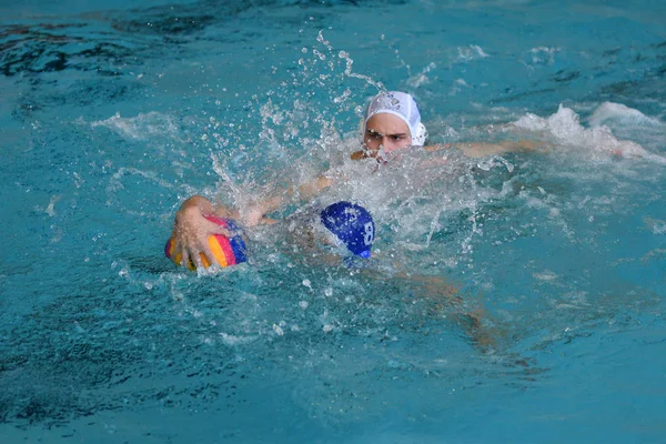 Orenburg Rússia Maio 2017 Anos Meninos Jogam Pólo Aquático Torneio — Fotografia de Stock