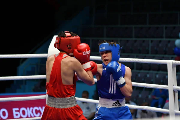 Orenburg Russia May 2017 Year Boys Boxers Compete Championship Russia — Stock Photo, Image